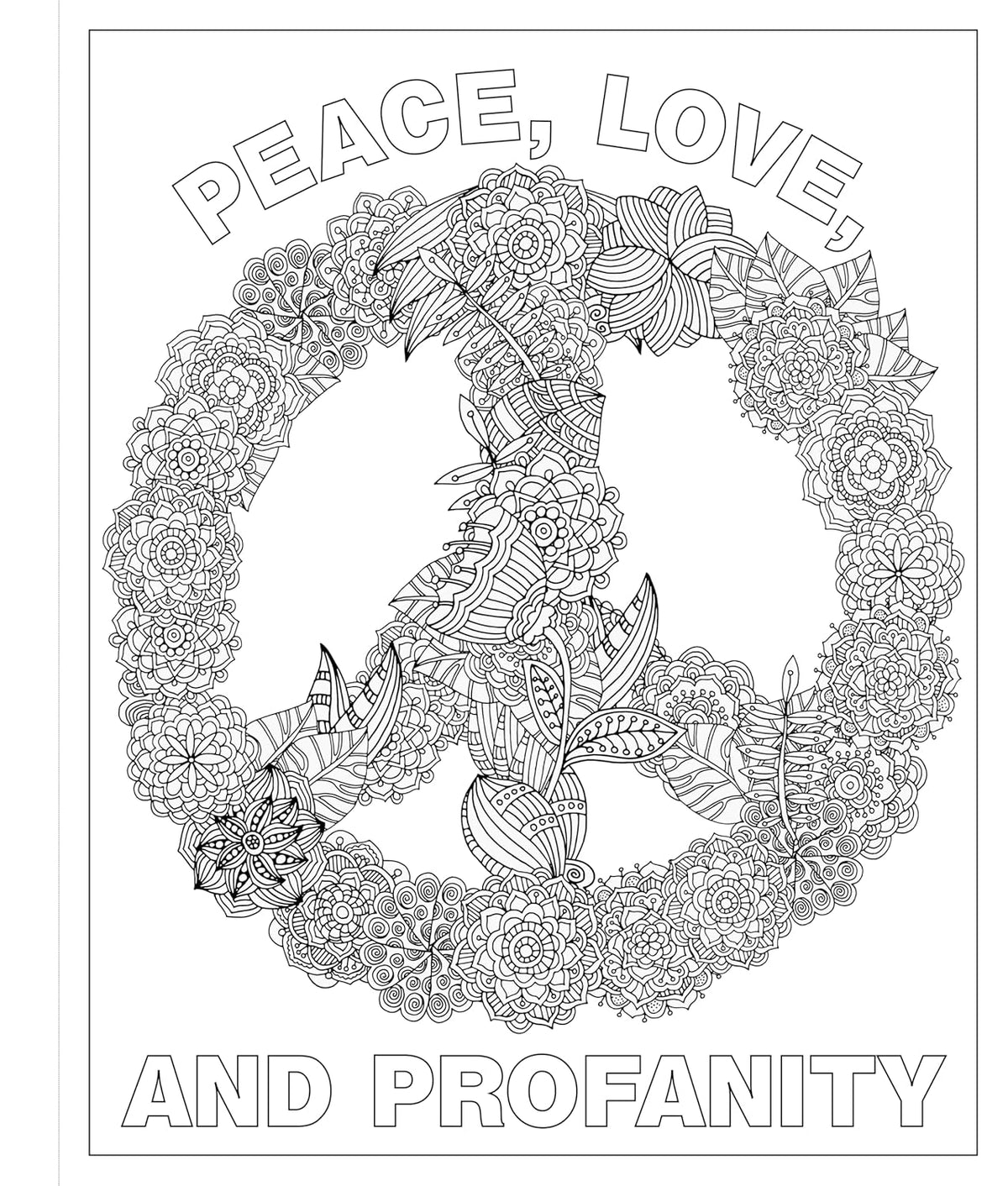 Live, Laugh, F*ck Off Coloring Book - Just Fabulous Palm Springs