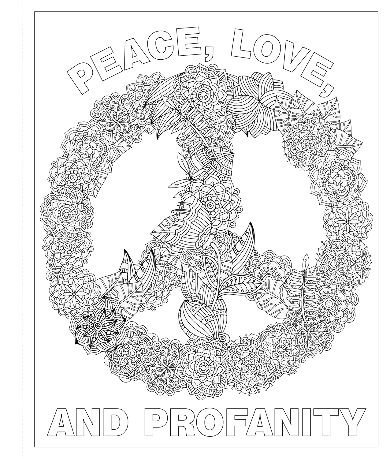 Live, Laugh, F*ck Off Coloring Book - Just Fabulous Palm Springs