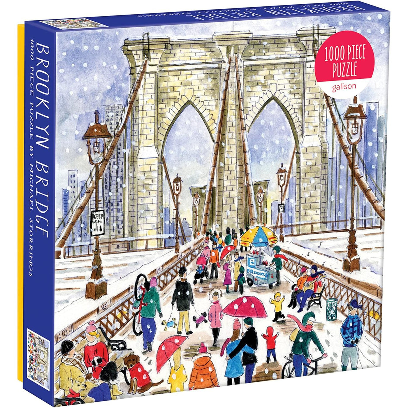 Michael Storrings Brooklyn Bridge 1000 Piece Puzzle