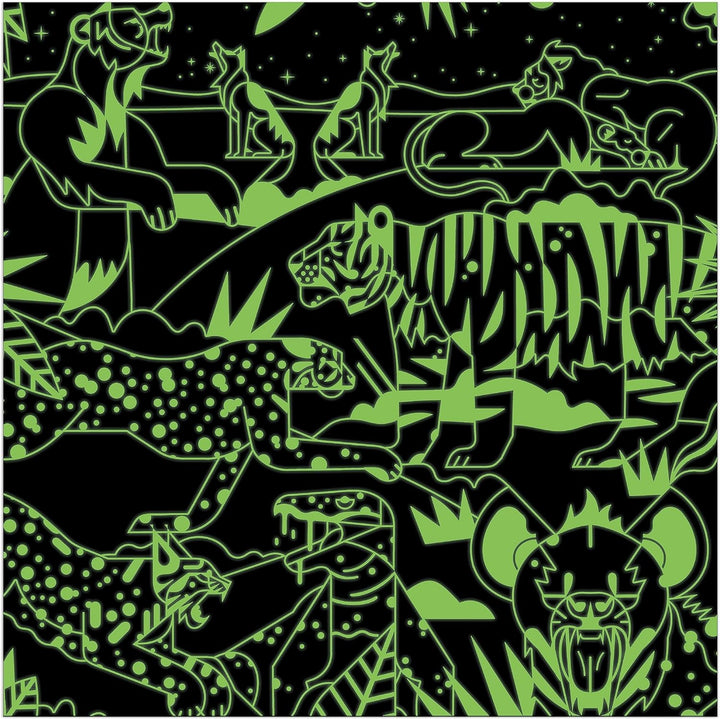 Predators Glow-In-The-Dark Puzzle, 500 Pieces