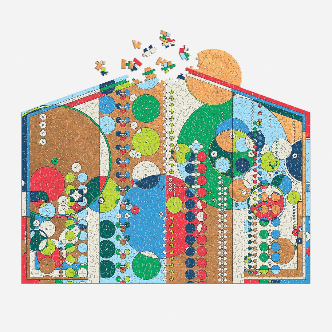 Frank Loyd Wright Midway Mural 750 Piece Puzzle