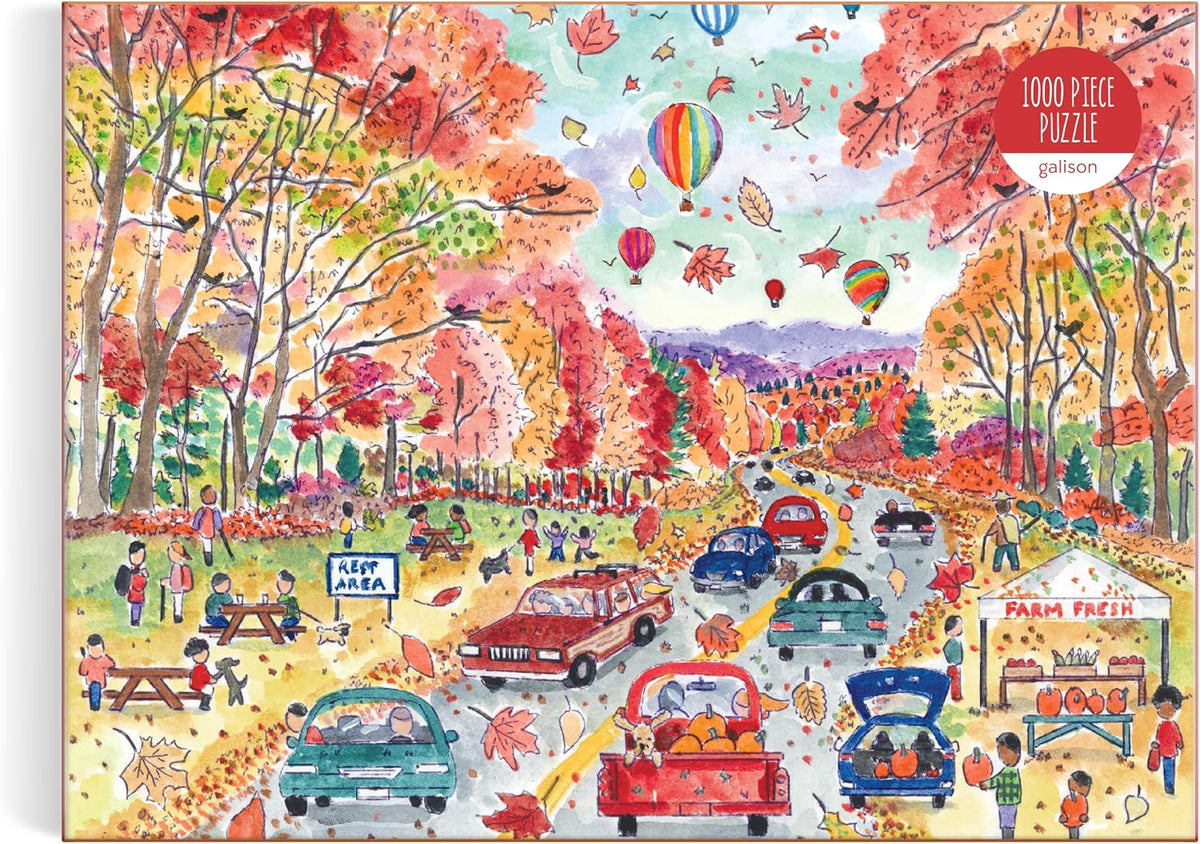 Michael Storrings Leaf Peeping 1000 Piece Puzzle
