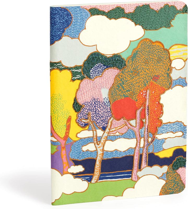 Liberty Prospect Road Handmade Embroidered Journal