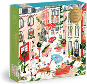 Foil Merriest Village 1000 Piece Puzzle