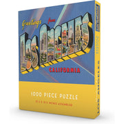 Greetings From Los Angeles Jigsaw Puzzle