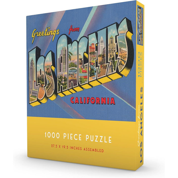 Greetings From Los Angeles Jigsaw Puzzle
