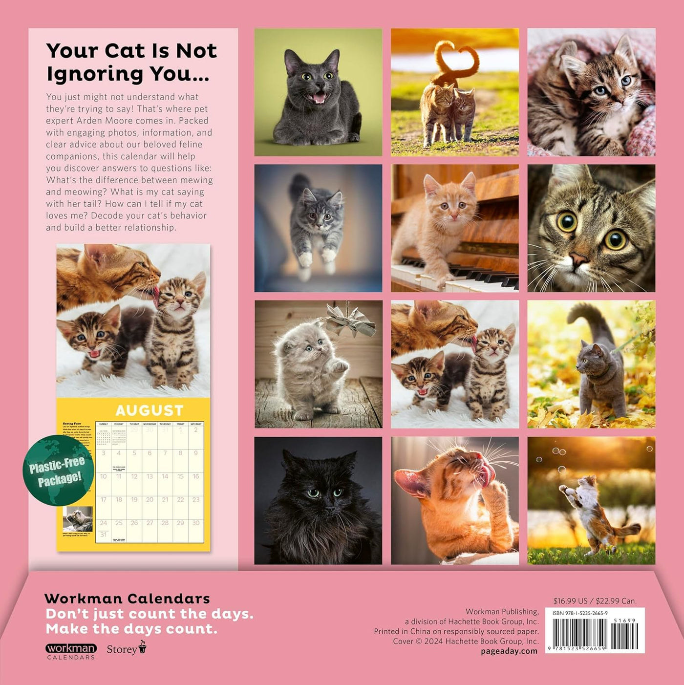 How To Speak Cat Wall Calendar 2025