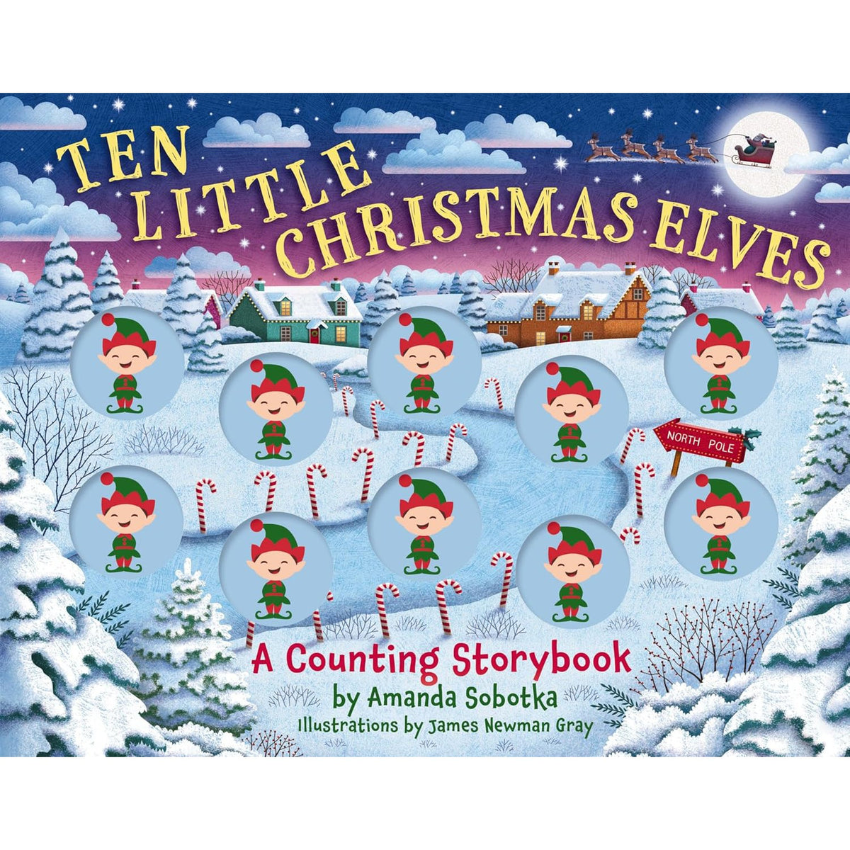 Ten Little Christmas Elves