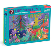Forest Day & Night 75 Piece Lenticular Puzzle
