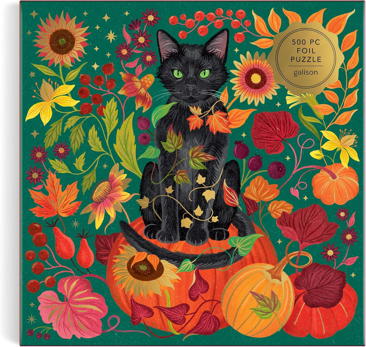 Foil Whiskers of Autumn 500 Piece Puzzle