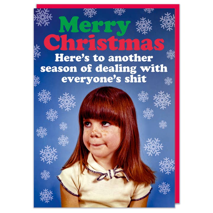Here's To Another Season Holiday Card