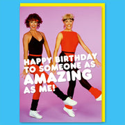 As Amazing As Me Birthday Card - Just Fabulous Palm Springs