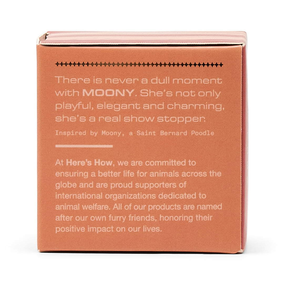 The Moony Glass Bottle Stopper - Amber