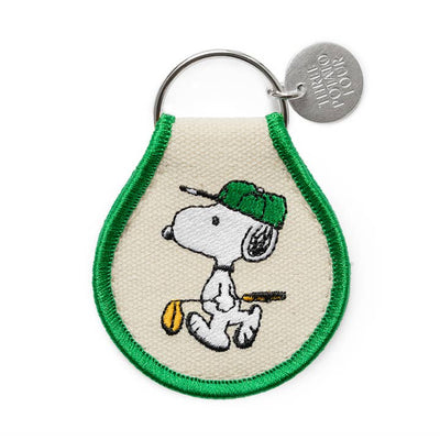 Peanuts® - Snoopy Golf Patch Keychain