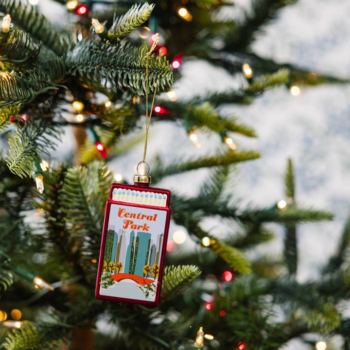 Matchbook Ornament - Central Park