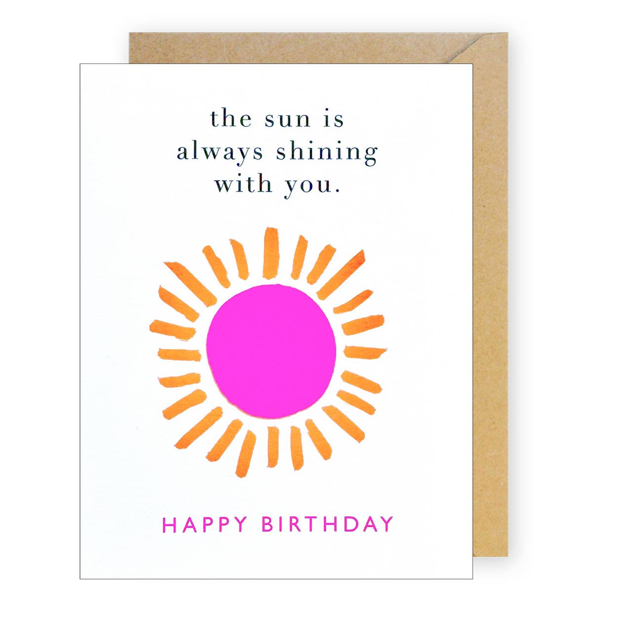 Bright Sunshine Birthday Card