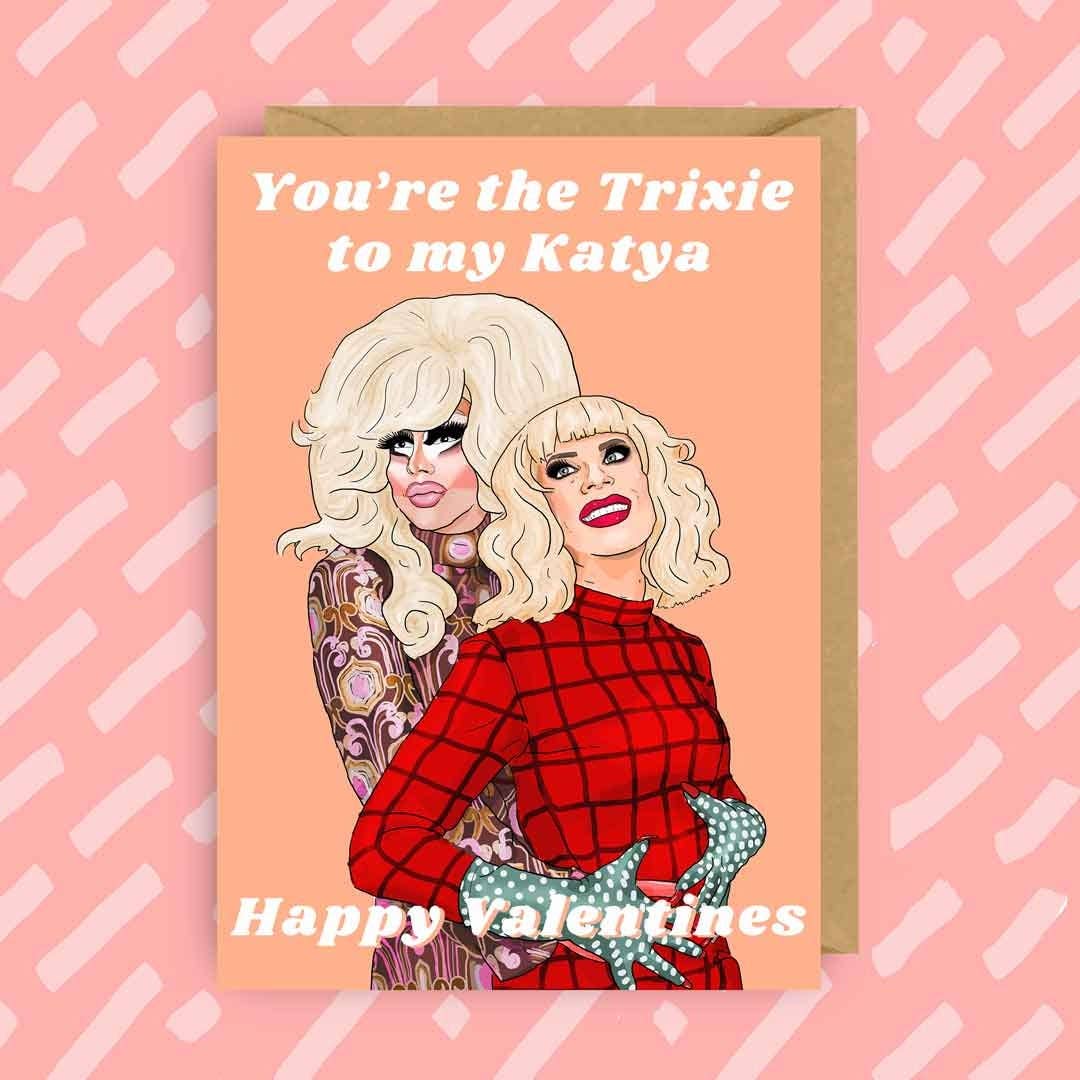 Ru Paul's Drag Race Trixie And Katya Greeting Card