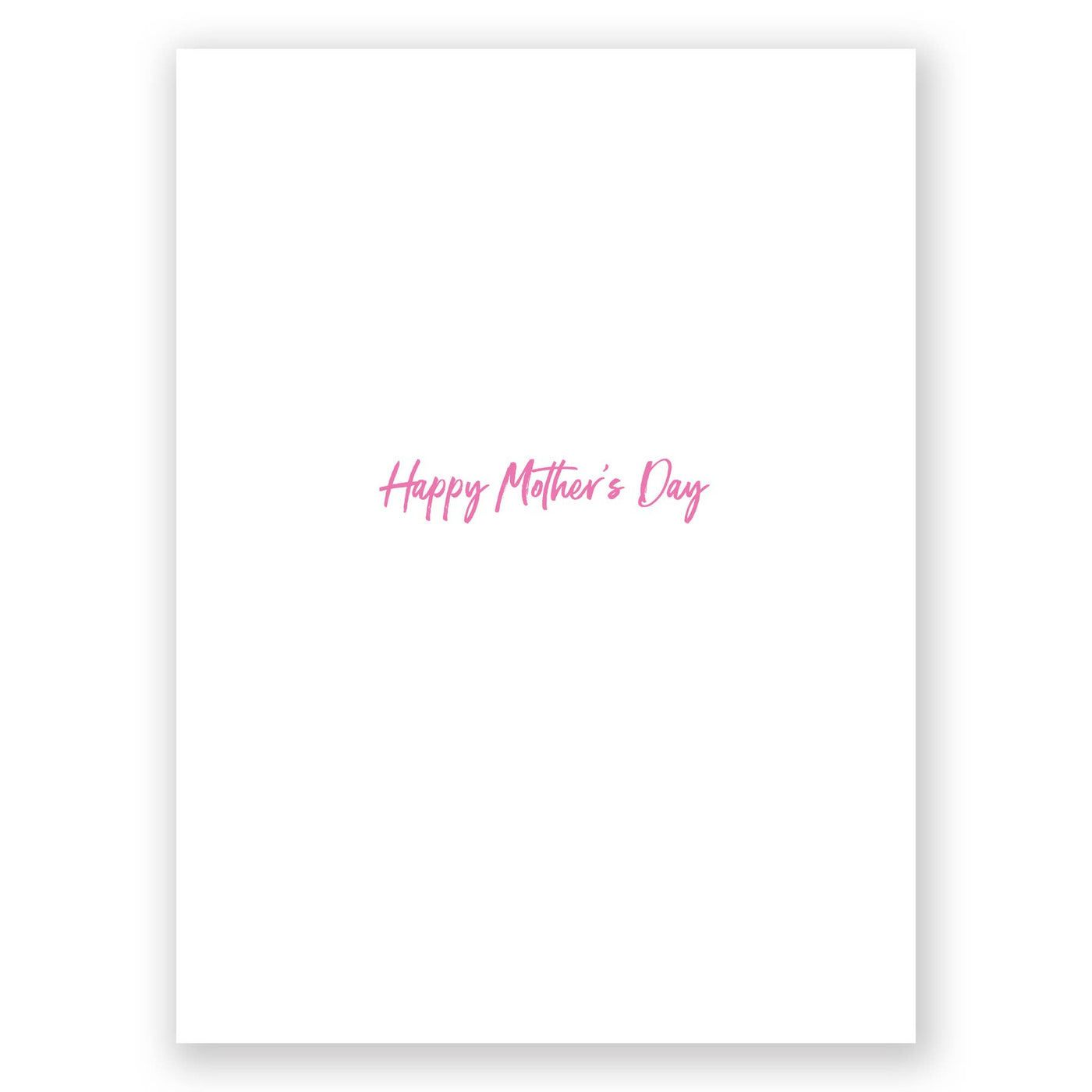 Floral Vase With Cranes Mother's Day Greeting Card