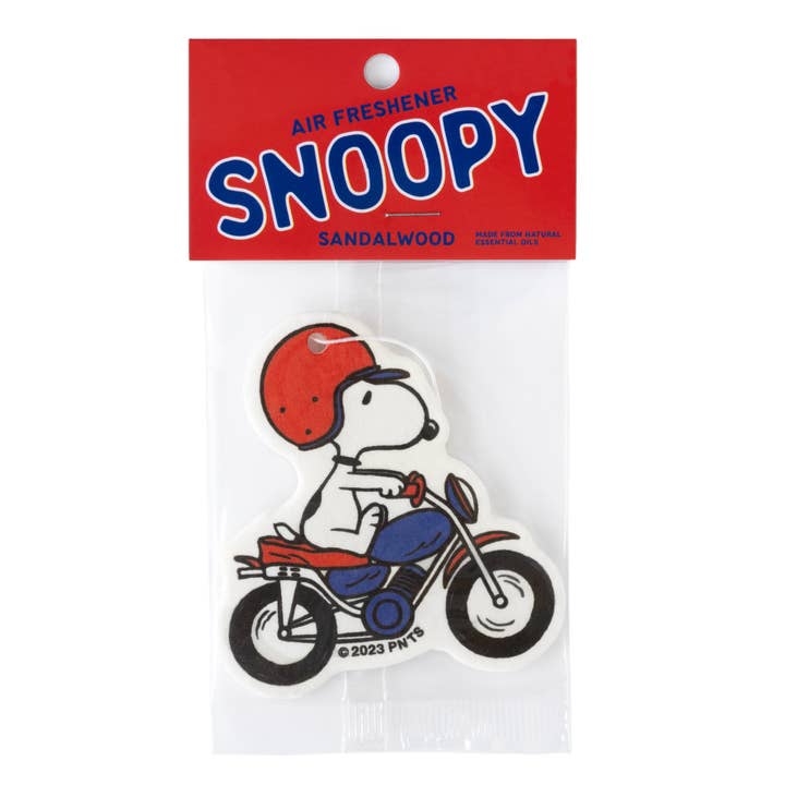 Peanuts®- Snoopy Motorcycle Air Freshener