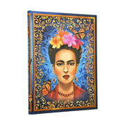 Frida Kahlo Colourful Portrait Ultra Lined Hardcover