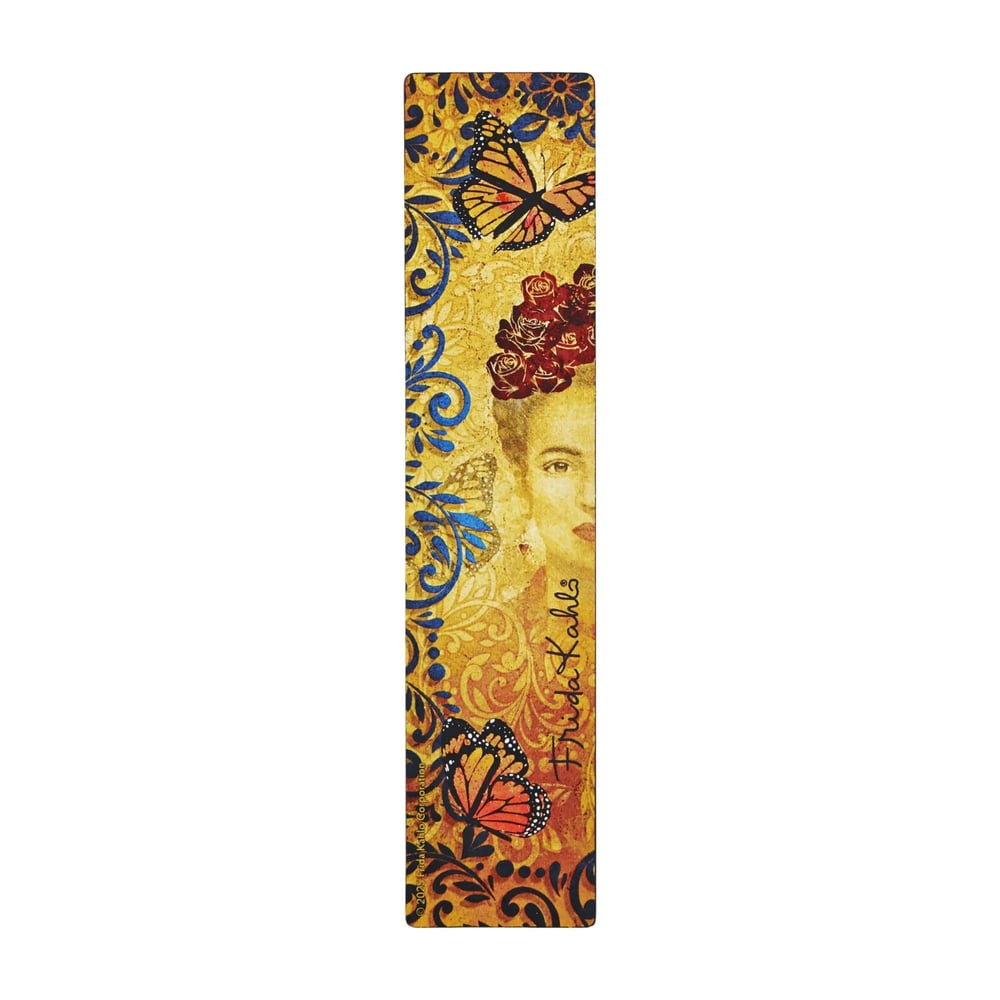 Frida Kahlo Colourful Portrait Bookmark