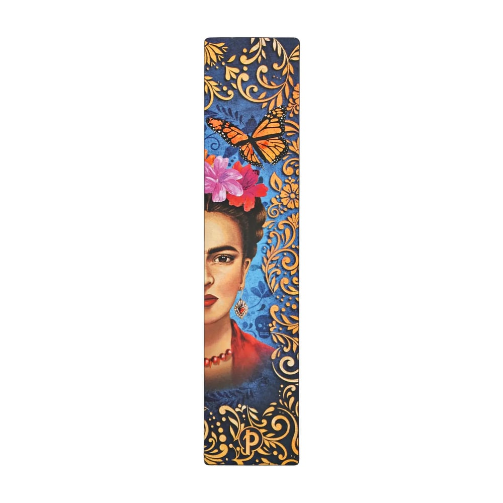 Frida Kahlo Colourful Portrait Bookmark