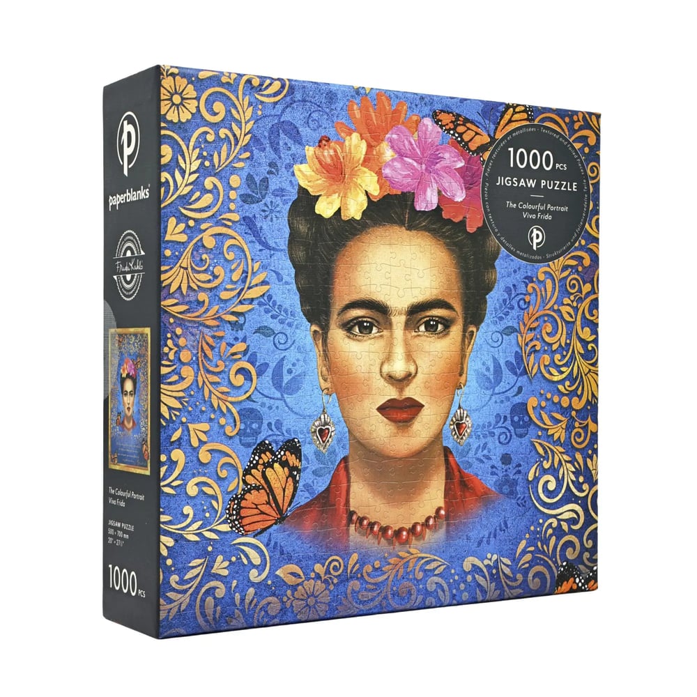 Frida Kahlo Colourful Portrait Puzzle 1000 PC