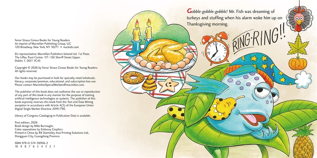 Pout-Pout Fish: Thanksgiving Friend