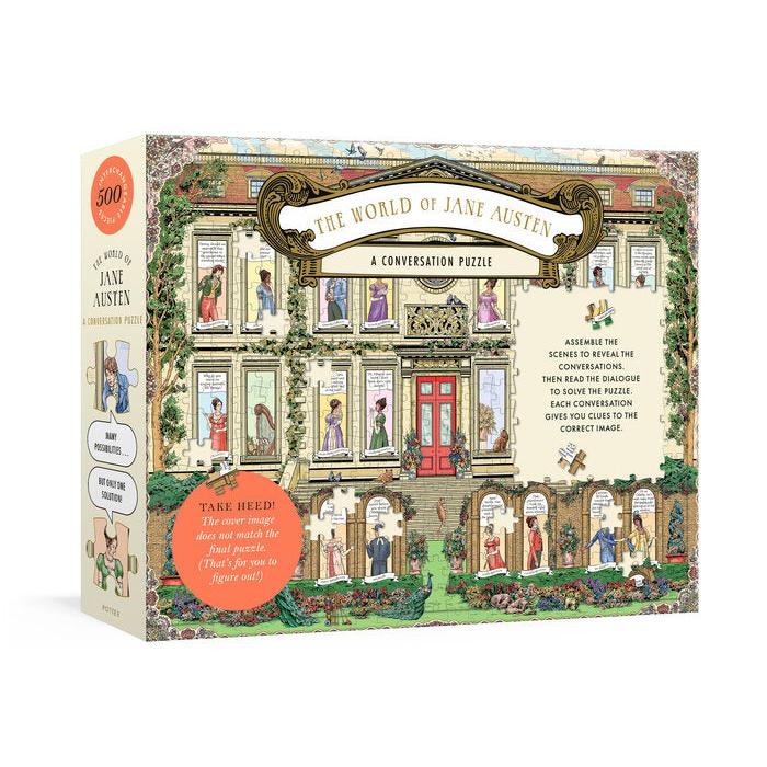 The World Of Jane Austen: A Conversation Puzzle - Just Fabulous Palm Springs