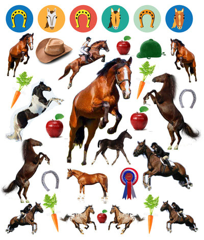 Eyelike Stickers: Horses - Just Fabulous Palm Springs