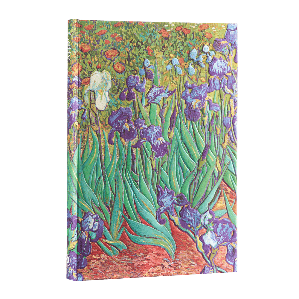 Van Gogh Irises Midi Address Hardcover