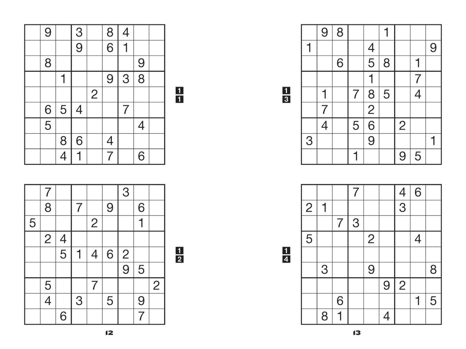 Absolutely Nasty Sudoku: Even Nastier - Level 1 - Just Fabulous Palm Springs