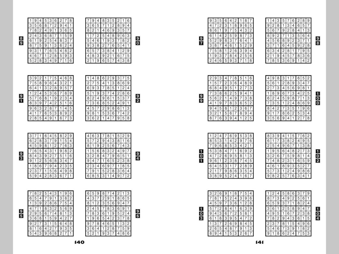 Absolutely Nasty Sudoku: Even Nastier - Level 1 - Just Fabulous Palm Springs