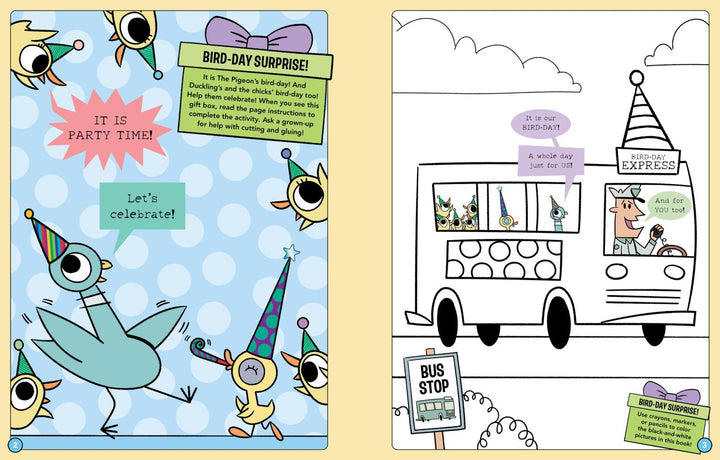 It's The Pigeon Party Book! - Just Fabulous Palm Springs
