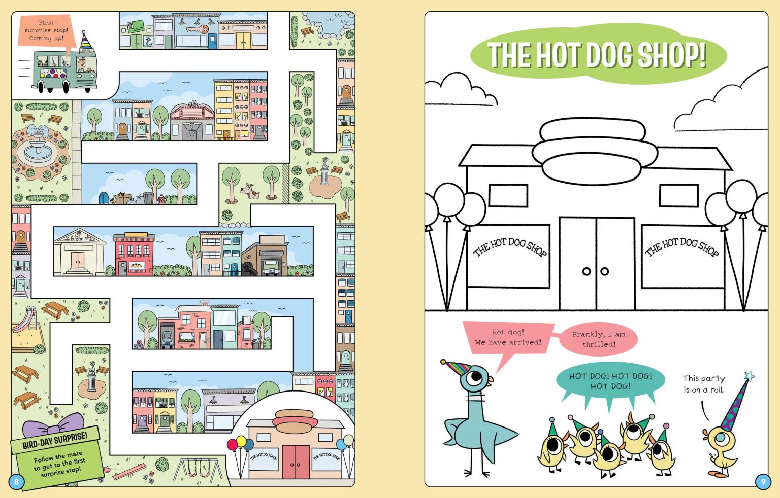 It's The Pigeon Party Book! - Just Fabulous Palm Springs