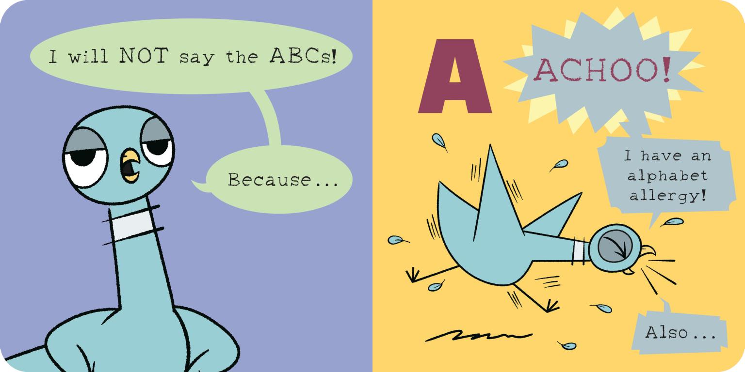 The Pigeon Won't Say The ABCs! - Just Fabulous Palm Springs