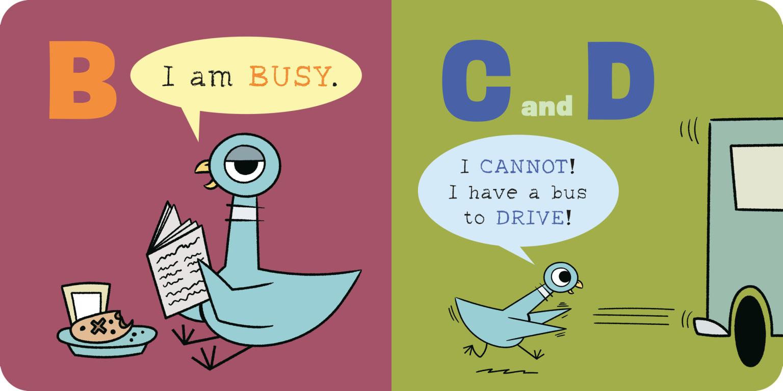 The Pigeon Won't Say The ABCs! - Just Fabulous Palm Springs