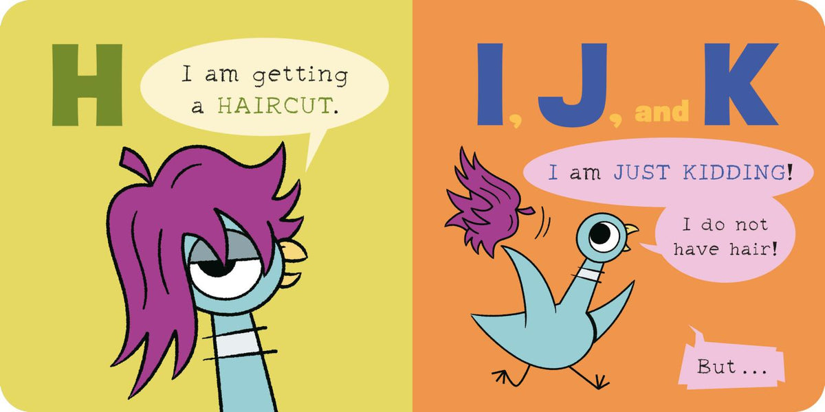 The Pigeon Won't Say The ABCs! - Just Fabulous Palm Springs