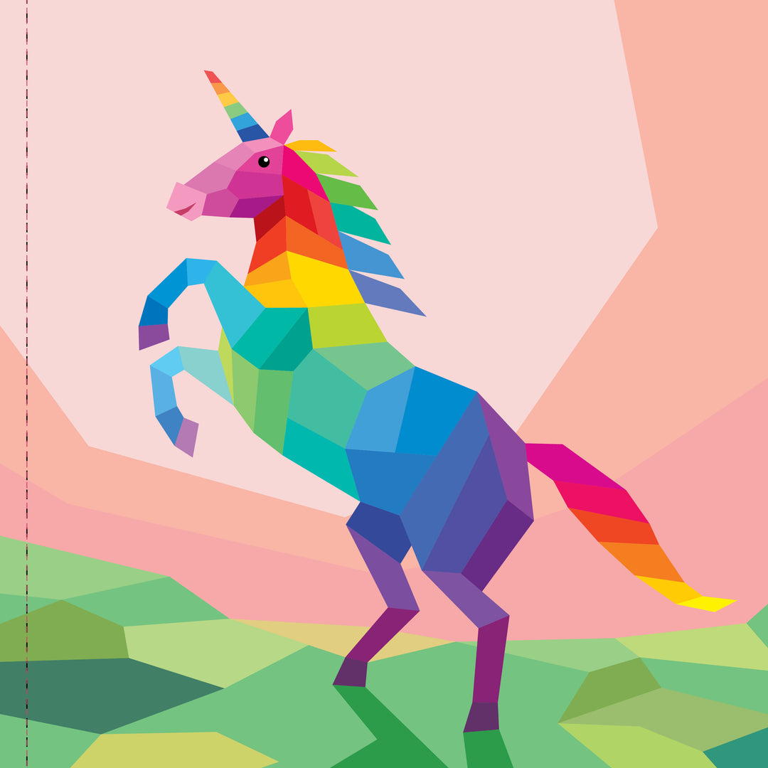 Paint By Sticker Kids: Rainbows Everywhere!