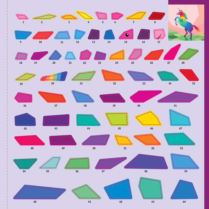 Paint By Sticker Kids: Rainbows Everywhere!