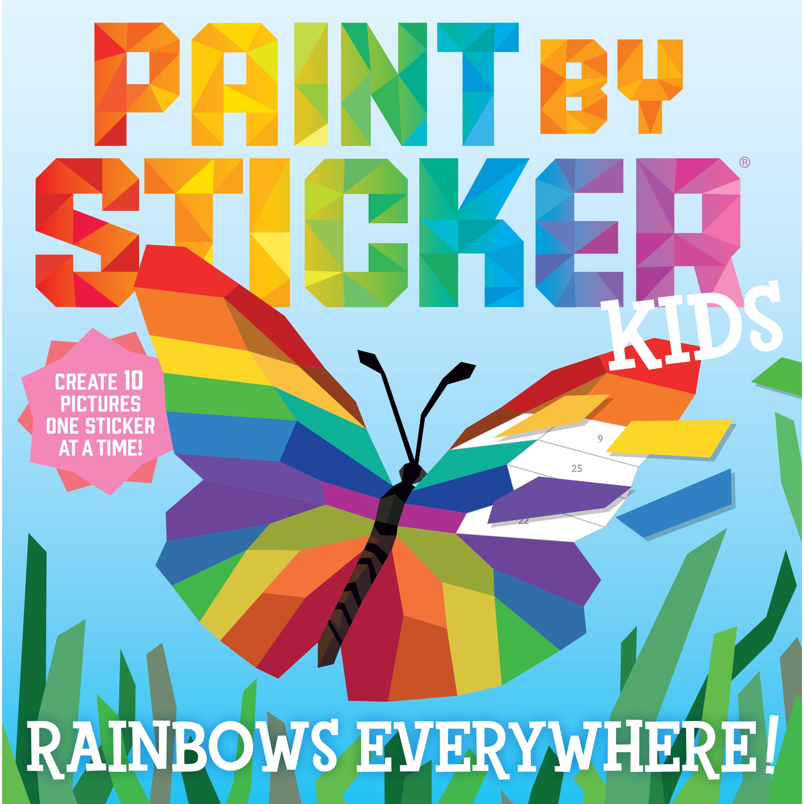 Paint By Sticker Kids: Rainbows Everywhere! - Just Fabulous Palm Springs