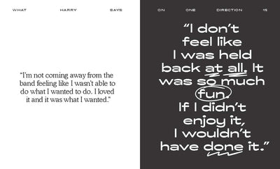 What Harry Says