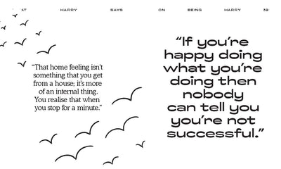 What Harry Says