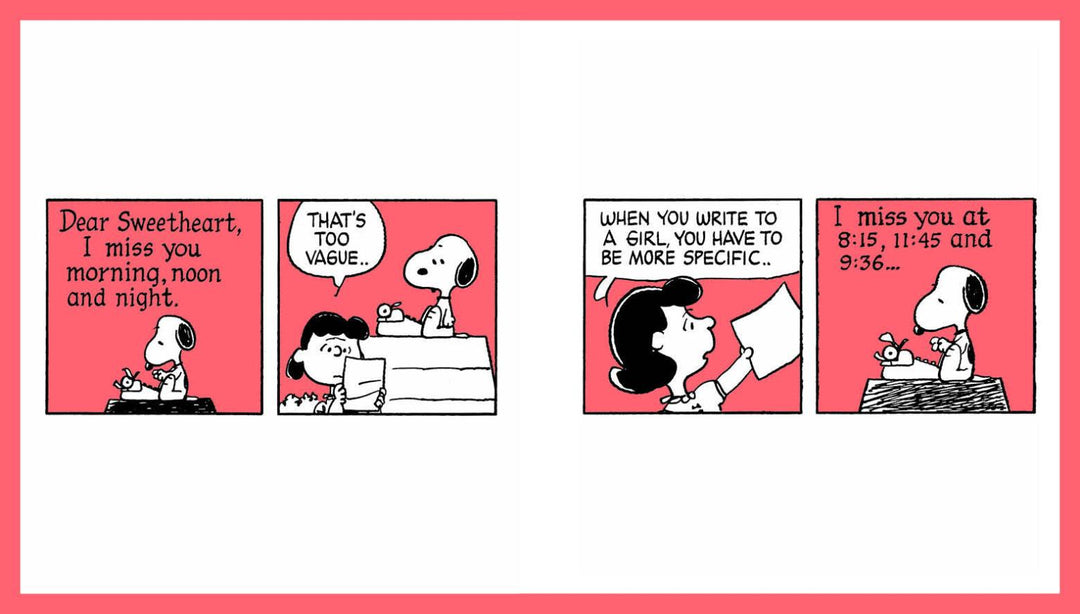 The Peanuts Guide To Love - Just Fabulous Palm Springs