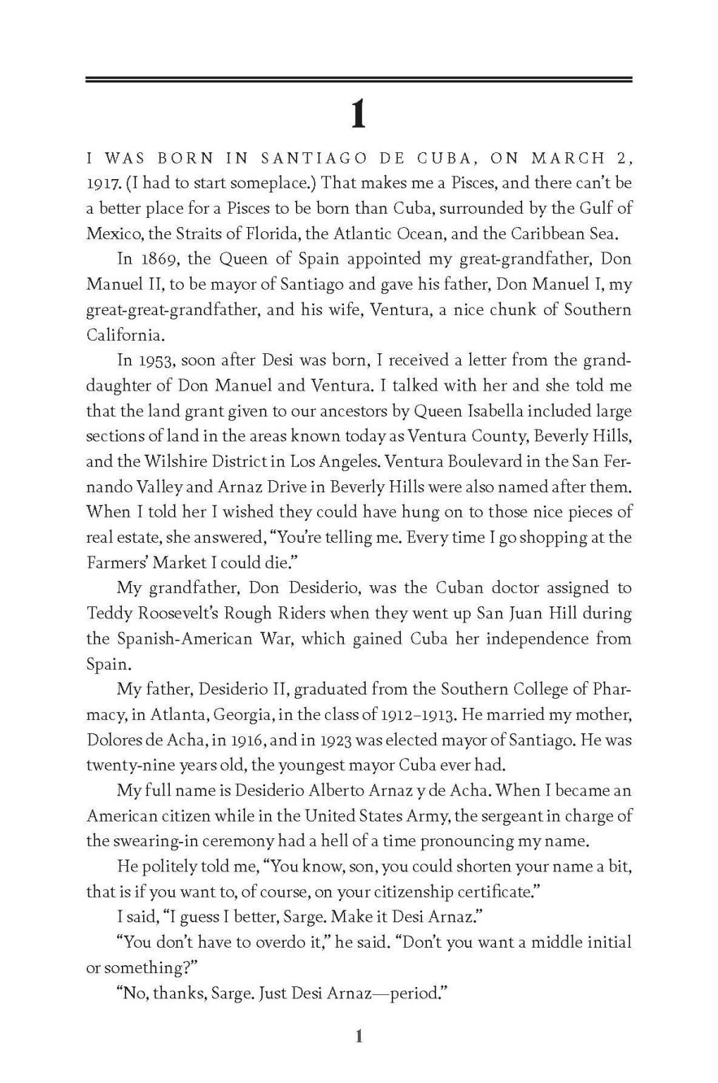 A Book By Desi Arnaz - Just Fabulous Palm Springs