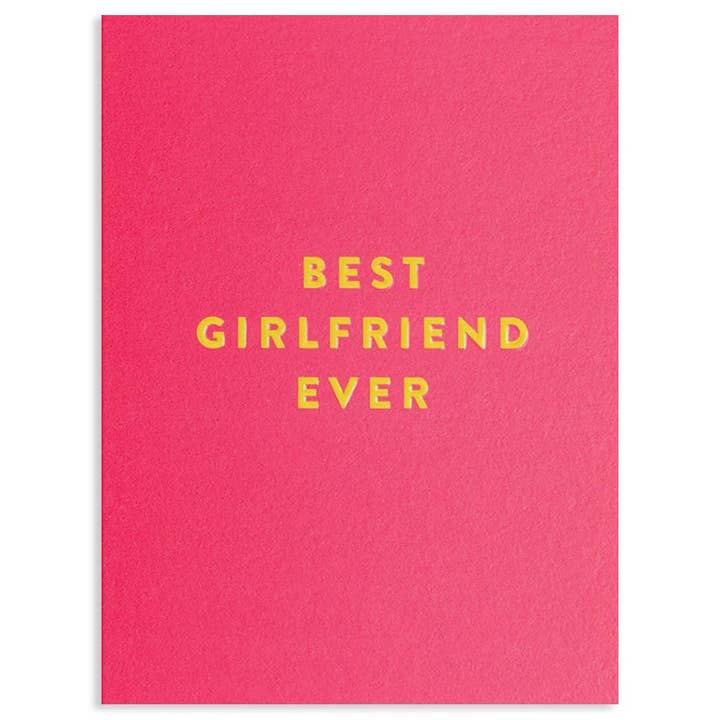 Best Girlfriend Ever Greeting Card - Just Fabulous Palm Springs