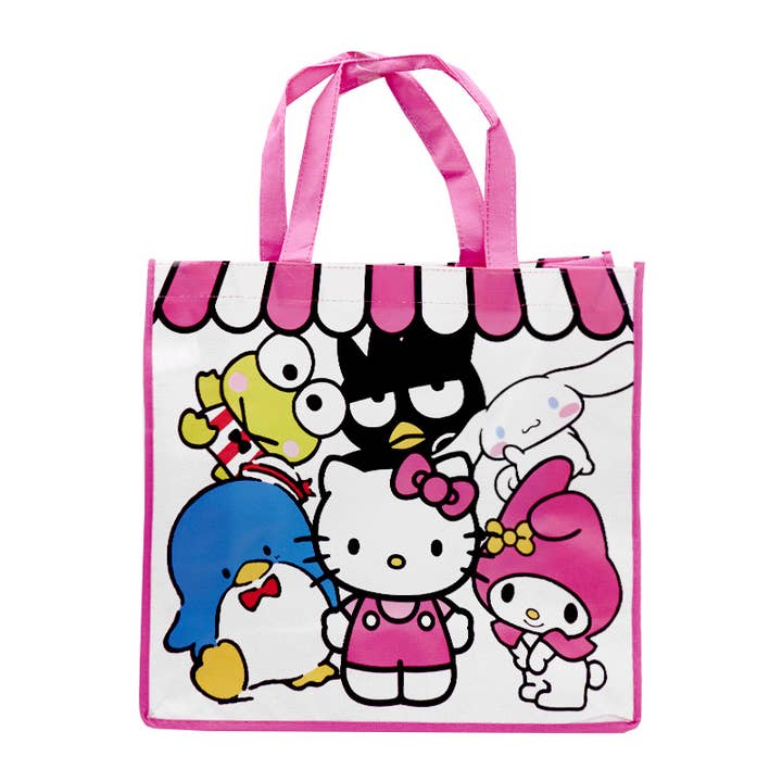 Hello Kitty & Friends Large Woven Tote Bag