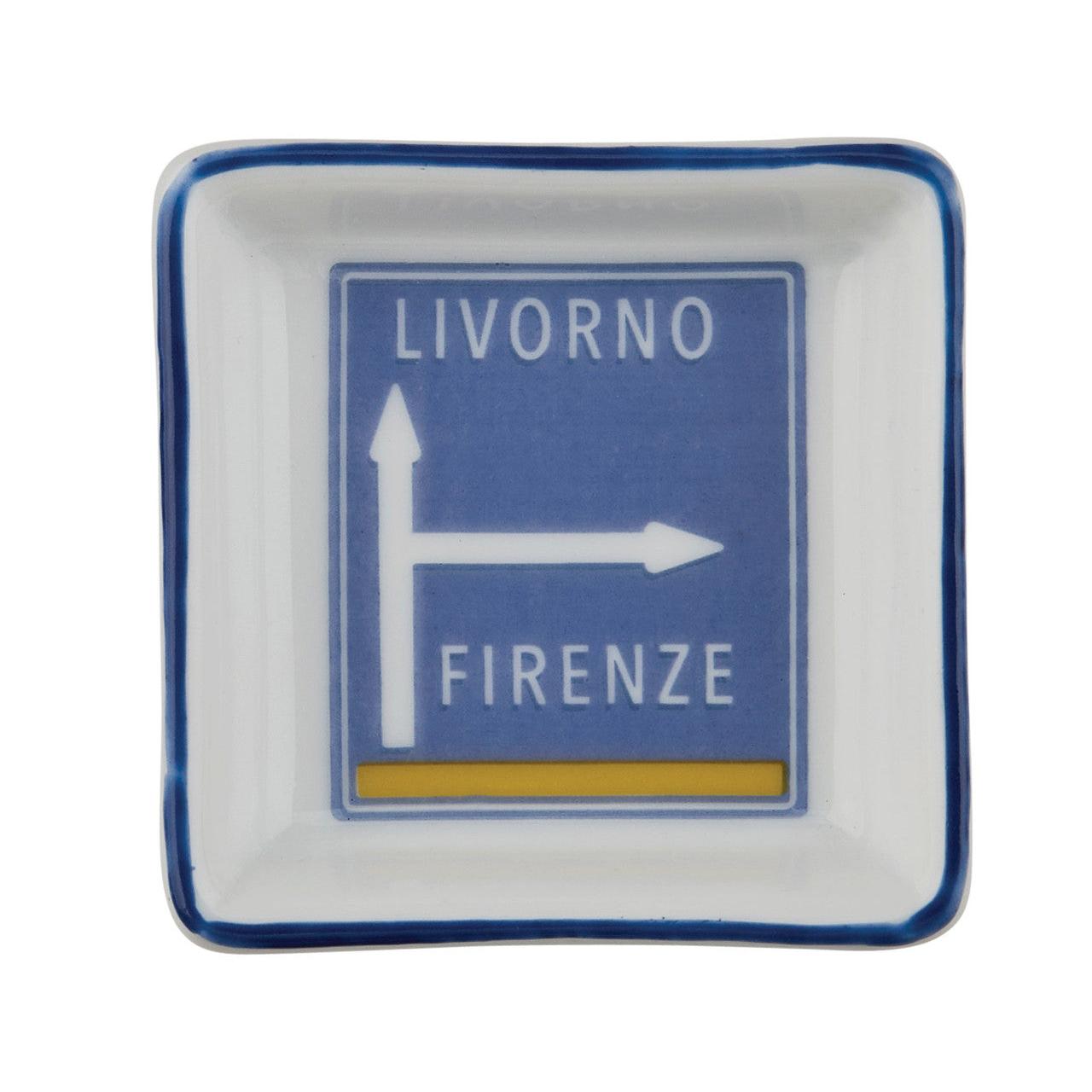 The Grand Tour Italy Livorno Trinket Dish