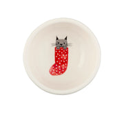 Stocking Cat A Very Merry Dipping Dish