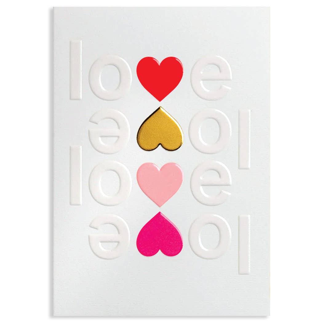 Love Hearts Greeting Card